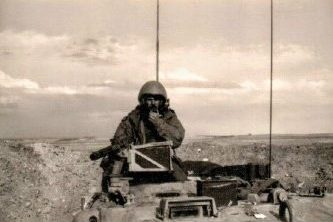 אבי לנצמן בזמן המלחמה